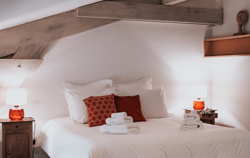 Litterie Chambre Hotel Garenne Hotel Drôme